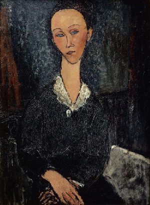 The Femme au Col Blanc, 1917,The Musee de Grenoble, France